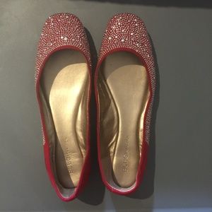 BCBGeneration Red Flats
